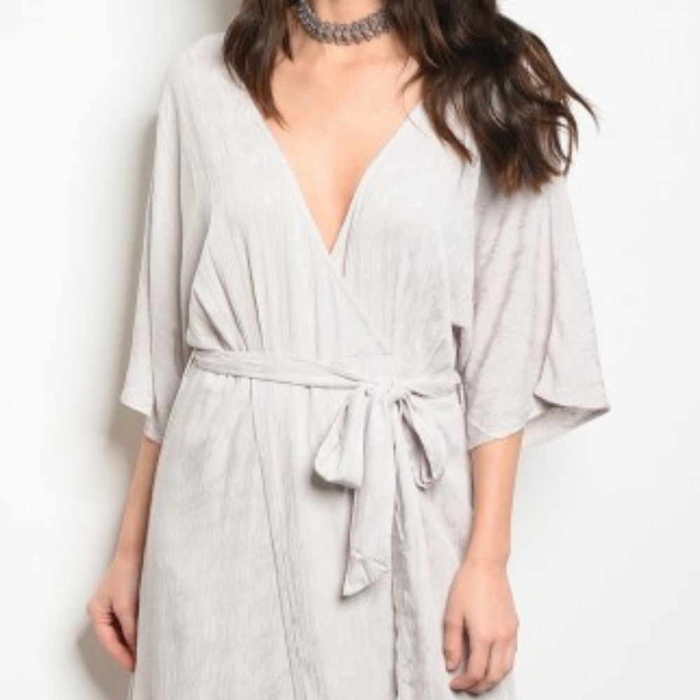 ♡ Ice Princess Goddess Kimono Style Maxi Dress ♡♡ - Picture 2 of 8